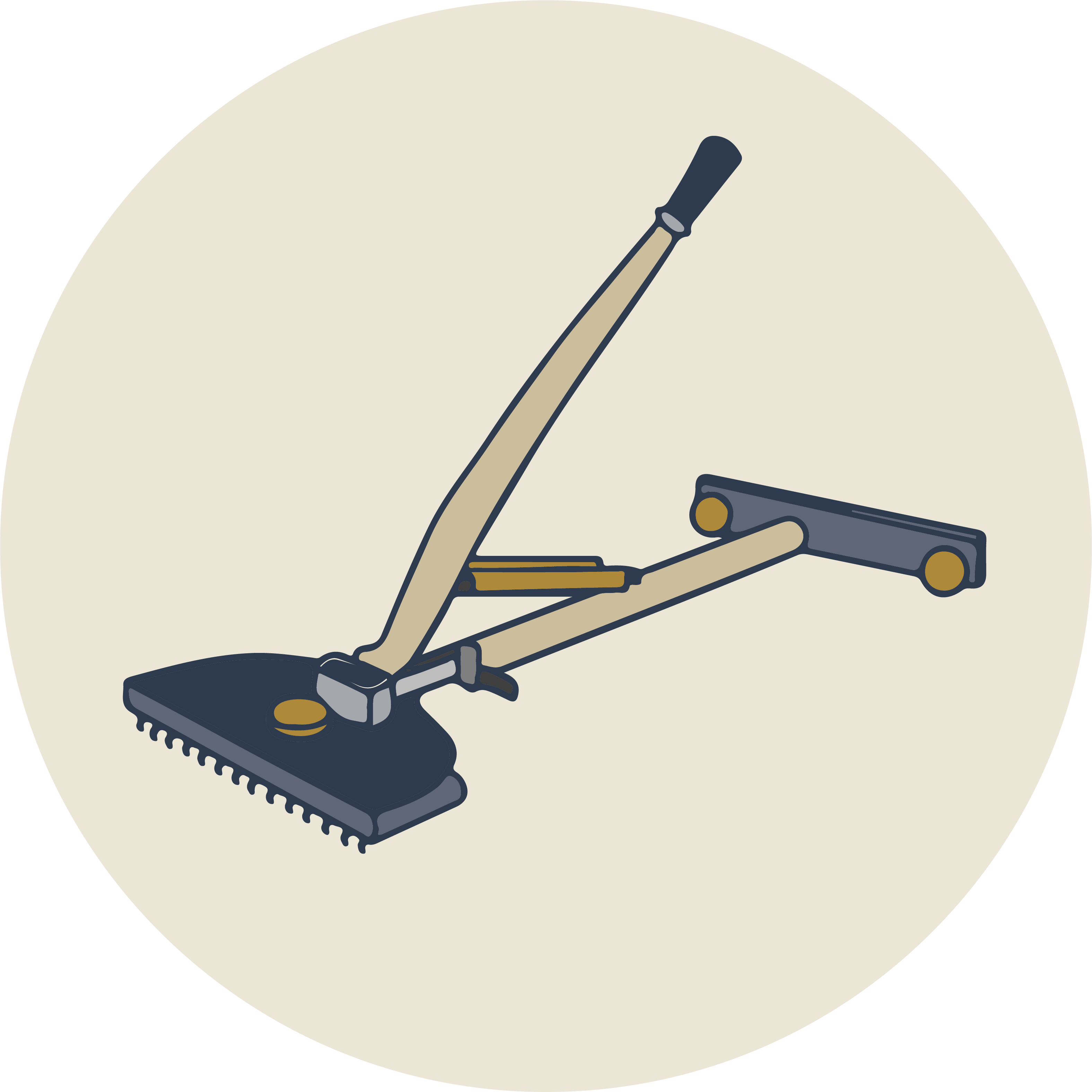 Carpet stretching icon